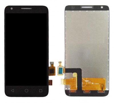 Lcd With Touch Screen For Alcatel Pixi 3 4 5 Black By - Maxbhi Com