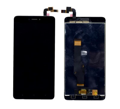 Lcd With Touch Screen For Xiaomi Redmi Note 4black By - Maxbhi Com