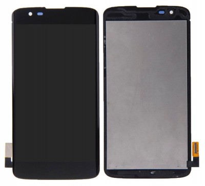 Lcd With Touch Screen For Lg Tribute 5 White By - Maxbhi Com