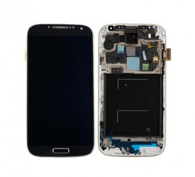 Lcd With Touch Screen For Samsung Galaxy S4 I545 Black By - Maxbhi Com
