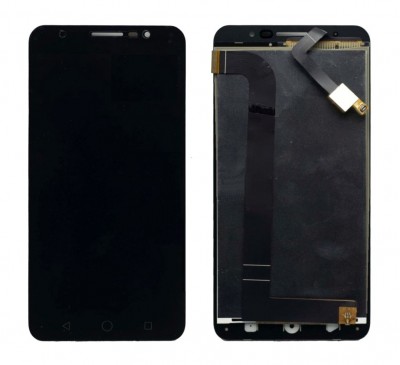 Lcd With Touch Screen For Panasonic Eluga L2 Black By - Maxbhi Com