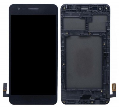 Lcd With Touch Screen For Lg Phoenix 3 Black By - Maxbhi Com