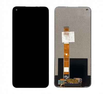 Lcd With Touch Screen For Oppo A54 5g Purple By - Maxbhi Com