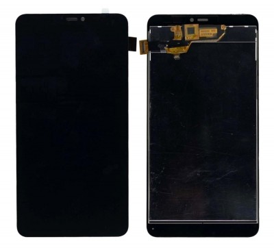 Lcd With Touch Screen For Microsoft Lumia 640 Xl Dual Sim Black By - Maxbhi Com