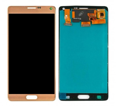 Lcd With Touch Screen For Samsung Galaxy Note 4 Duos Gold By - Maxbhi Com