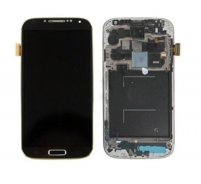 Lcd With Touch Screen For Samsung Galaxy S4 With Lte Plus Black By - Maxbhi Com