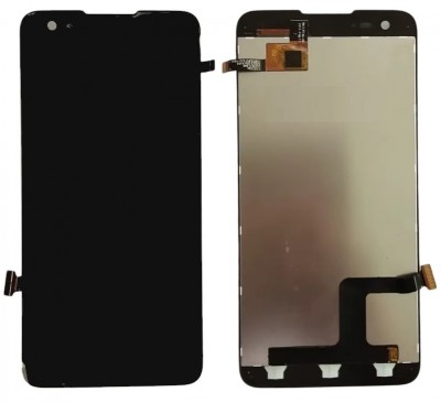 Lcd With Touch Screen For Zte Geek V975 Black By - Maxbhi Com