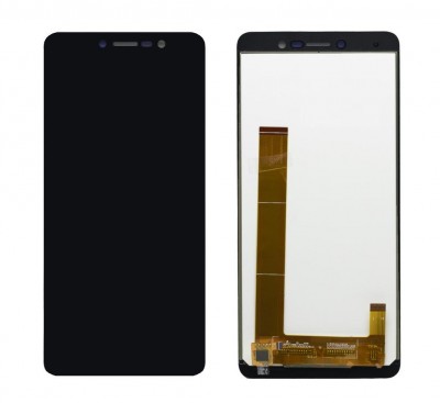 Lcd With Touch Screen For Panasonic P101 Black By - Maxbhi Com