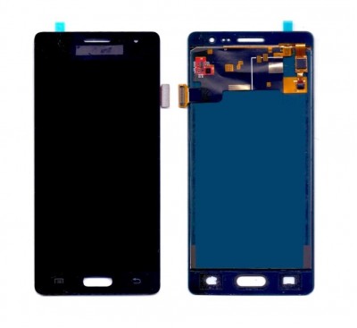Lcd With Touch Screen For Samsung Z3 Corporate Edition Black By - Maxbhi Com