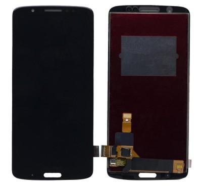 Lcd With Touch Screen For Motorola Moto G6 Plus Black By - Maxbhi Com