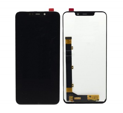 Lcd With Touch Screen For Panasonic Eluga Z1 Black By - Maxbhi Com