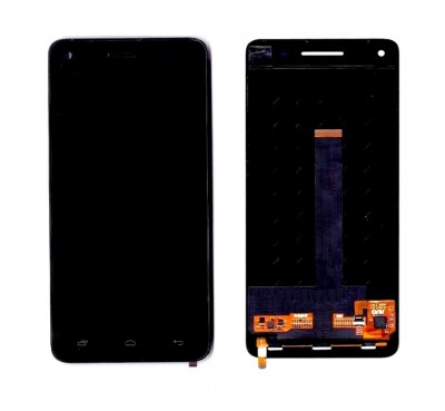 Lcd With Touch Screen For Micromax Canvas Hue 2 A316 Black By - Maxbhi Com