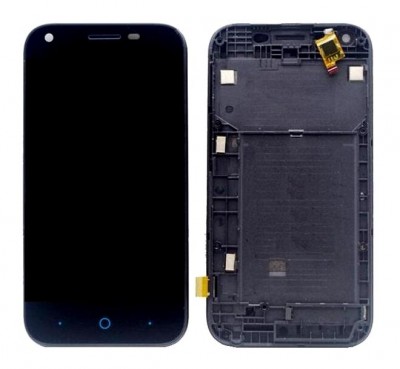 Lcd With Touch Screen For Zte Blade L110 A110 Black By - Maxbhi Com