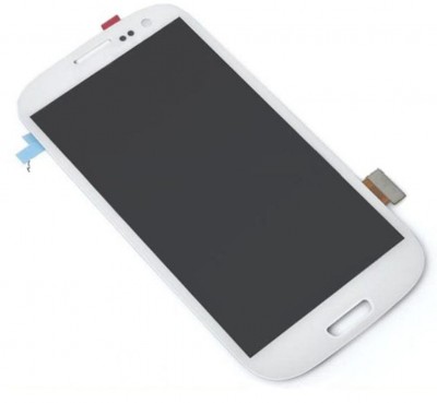 LCD with Touch Screen for Samsung SPH-L710 - Marble White