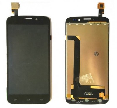 Lcd With Touch Screen For Tecno R7 Black By - Maxbhi Com