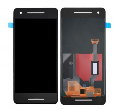Lcd With Touch Screen For Google Pixel 2 Black By - Maxbhi Com