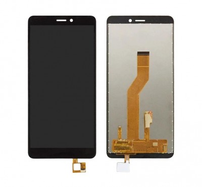 Lcd With Touch Screen For Wiko Jerry 3 Black By - Maxbhi Com