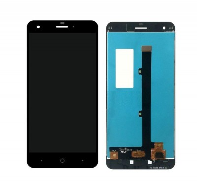 Lcd With Touch Screen For Zte Blade X Black By - Maxbhi Com