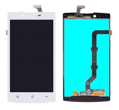 Lcd With Touch Screen For Oppo Neo 3 White By - Maxbhi Com