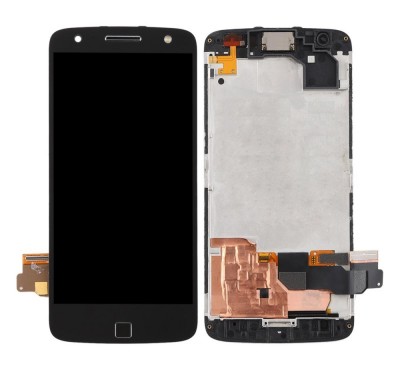 Lcd With Touch Screen For Moto Z Force 32gb Black By - Maxbhi Com