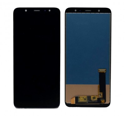 Lcd With Touch Screen For Samsung Galaxy A6 Plus 2018 Black By - Maxbhi Com