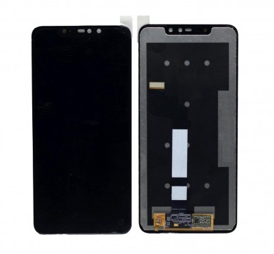 Lcd With Touch Screen For Xiaomi Redmi Note 6 Pro Black By - Maxbhi Com