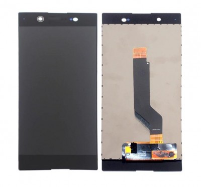 Lcd With Touch Screen For Sony Xperia Xa1 Ultra Black By - Maxbhi Com