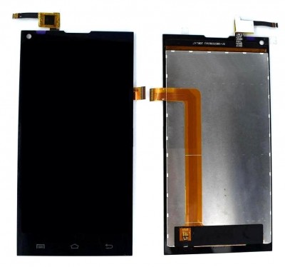Lcd With Touch Screen For Blackview Crown White By - Maxbhi Com