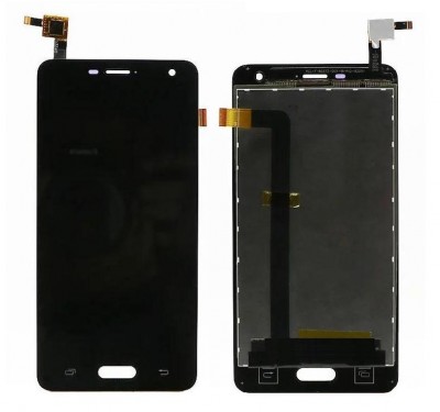 Lcd With Touch Screen For Elephone P5000 Black By - Maxbhi Com