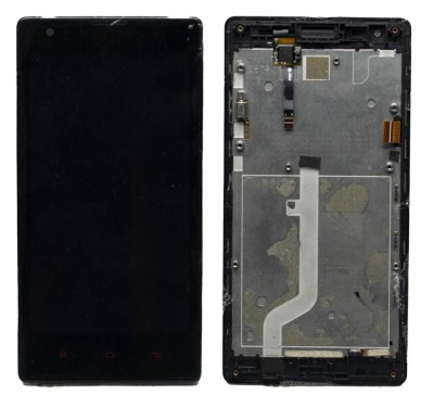 Lcd With Touch Screen For Xiaomi Redmi 1s Black By - Maxbhi Com