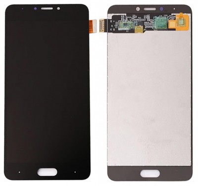 Lcd With Touch Screen For Blu Vivo 6 Black By - Maxbhi Com