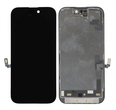 Lcd With Touch Screen For Apple Iphone 16 Black By - Maxbhi Com