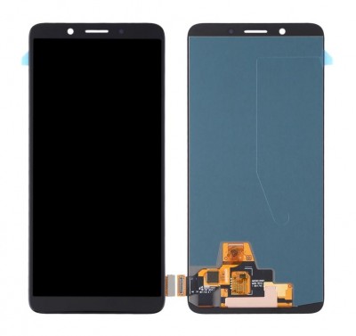 Lcd With Touch Screen For Oppo R11s Black By - Maxbhi Com