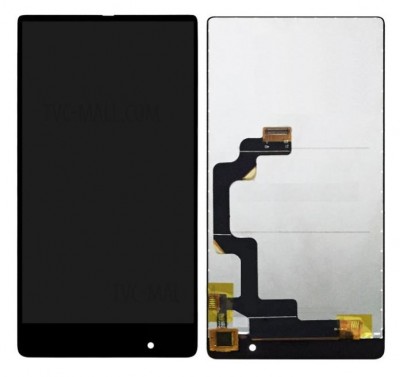 Lcd With Touch Screen For Umidigi Crystal Black By - Maxbhi Com