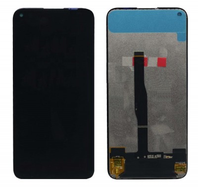 Lcd With Touch Screen For Huawei Nova 5i Black By - Maxbhi Com