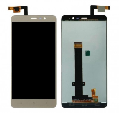 Lcd With Touch Screen For Xiaomi Redmi Note 3 Gold By - Maxbhi Com
