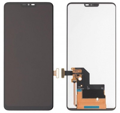 Lcd With Touch Screen For Lg G7 One Black By - Maxbhi Com