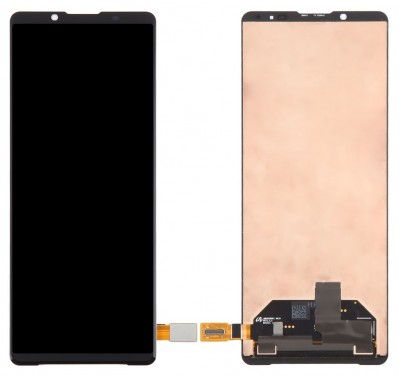 Lcd With Touch Screen For Sony Xperia 5 Iv Black By - Maxbhi Com