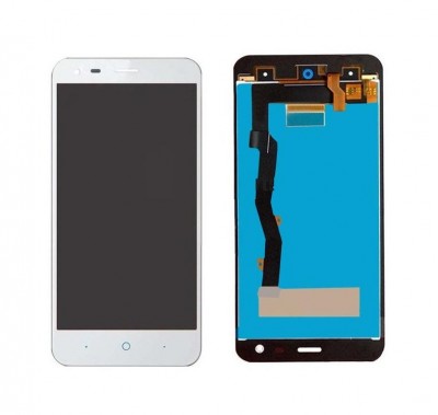 Lcd With Touch Screen For Zte Blade S6 Plus White By - Maxbhi Com