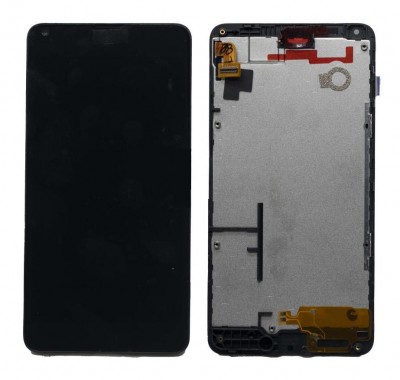 Lcd With Touch Screen For Microsoft Lumia 640 Lte Black By - Maxbhi Com