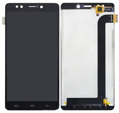 Lcd With Touch Screen For Homtom Ht10 Black By - Maxbhi Com