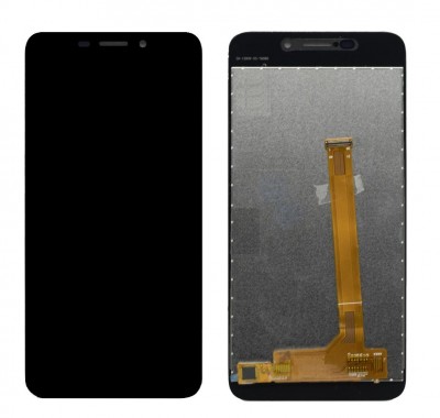 Lcd With Touch Screen For Panasonic Eluga I5 Black By - Maxbhi Com