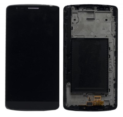Lcd With Touch Screen For Lg G3 Stylus D690 Black By - Maxbhi Com