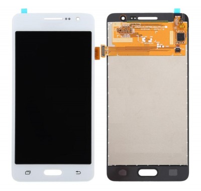 Lcd With Touch Screen For Samsung Galaxy Grand Prime 4g Smg531f White By - Maxbhi Com