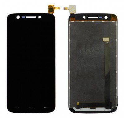 Lcd With Touch Screen For Prestigio Multiphone 5508 Duo Black By - Maxbhi Com