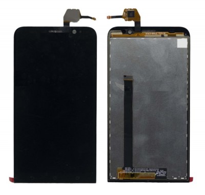 Lcd With Touch Screen For Asus Zenfone 2 Ze551ml Black By - Maxbhi Com