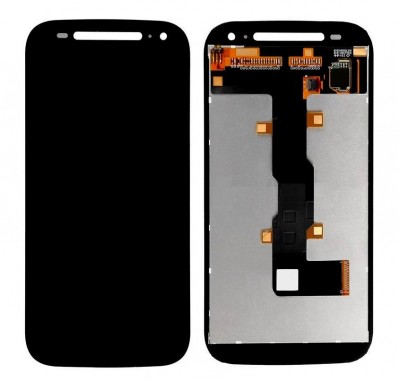 Lcd With Touch Screen For Motorola Moto E 2nd Gen Black By - Maxbhi Com