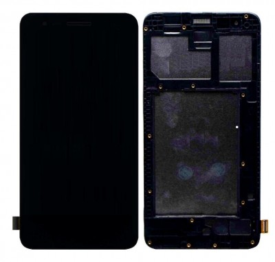 Lcd With Touch Screen For Lg K7 2017 Black By - Maxbhi Com
