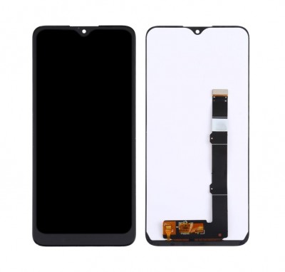 Lcd With Touch Screen For Alcatel 3l 2020 Black By - Maxbhi Com