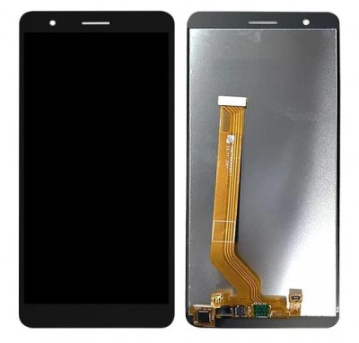 Lcd With Touch Screen For Nokia C02 Black By - Maxbhi Com